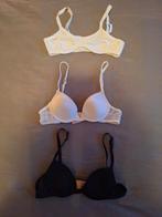 2x bh 70a en 1x bh 75a wit en zwart, Ophalen of Verzenden, Wit, BH