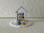 Disney Donald duck en katrien - beeldje - kerstdorp, Verzamelen, Disney, Ophalen, Donald Duck, Zo goed als nieuw, Beeldje of Figuurtje