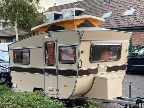 Oldtimer caravan Otten, Caravans en Kamperen, Caravans, Particulier, tot en met 2, tot 500 kg, Overige, Dwarsbed, tot 4 meter