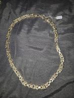 Koningsketting koningsschakel ketting zilver 925 70 cm 11 mm, Sieraden, Tassen en Uiterlijk, Kettingen, Ophalen, Zo goed als nieuw