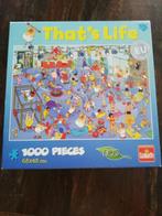 Puzzel (compleet) That's life 1000 stukjes, Ophalen of Verzenden, 500 t/m 1500 stukjes, Gebruikt, Legpuzzel