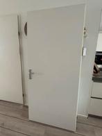 Opdekdeur, Doe-het-zelf en Verbouw, Deuren en Horren, Gebruikt, 80 tot 100 cm, Binnendeur, Ophalen of Verzenden