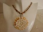 Schelpen ketting + hanger van schelp., Overige materialen, Verstelbaar, Overige kleuren, Nieuw