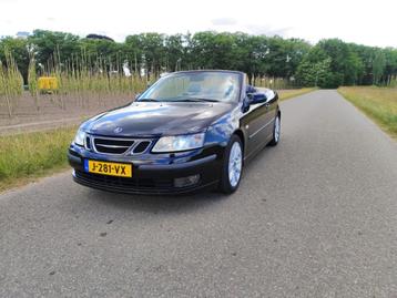 Saab 9-3 2.0 T Cabrio 2004 Zwart beschikbaar voor biedingen