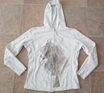 Maat L CIRQUE DU SOLEIL wit vest hoodie sweater vest, Maat 42/44 (L), Ophalen of Verzenden, Wit, Zo goed als nieuw