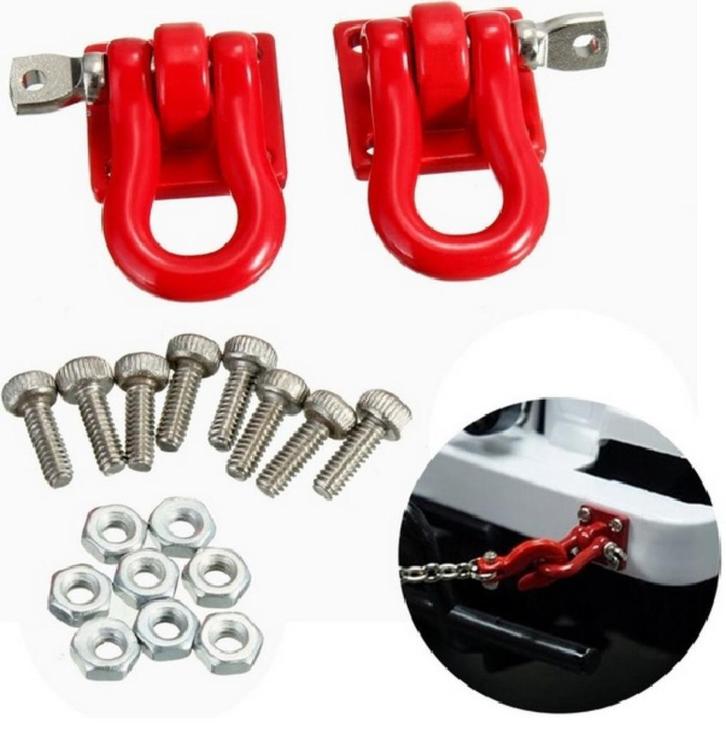 Sleepoog / Trekoog voor op bumper schaal 1:10 RC Crawler, Hobby en Vrije tijd, Modelbouw | Radiografisch | Auto's, Nieuw, Onderdeel