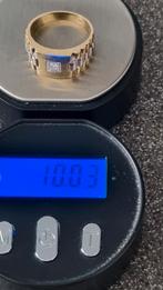14k goud 10gram orgineel rolex met briljantje, Sieraden, Tassen en Uiterlijk, Ringen, Heer, Ophalen of Verzenden, Zo goed als nieuw