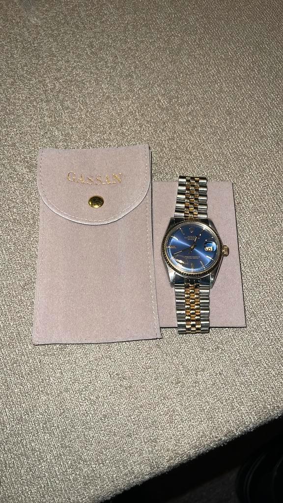 Rolex oyster datejust 36, Sieraden, Tassen en Uiterlijk, Horloges | Antiek, Polshorloge, Overige merken, Goud, 1960 of later, Ophalen of Verzenden