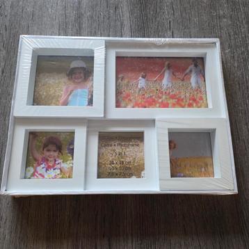 Witte fotolijst voor meerdere foto's beschikbaar voor biedingen