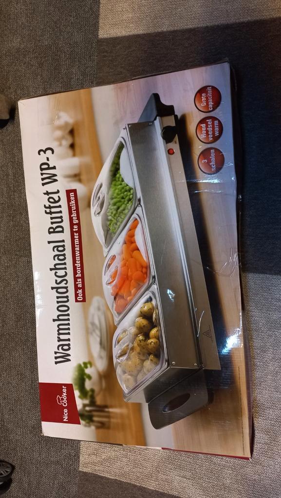 Nice Cooker Warmhoudschaal Buffet WP-3 - Nieuw in doos, Huis en Inrichting, Keuken | Keukenbenodigdheden, Nieuw, Ophalen of Verzenden