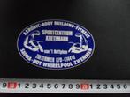 sticker zoetermeer sportcentrum knetemann van 't hoffplein, Ophalen, Zo goed als nieuw, Bedrijf of Vereniging