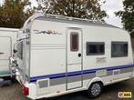 Hobby De Luxe 400 SF voortent, Caravans en Kamperen, Caravans, Overige typen, Tot en met 2, Bedrijf, Treinzit