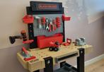 Smoby Black + Decker speelgoed werkbank, Kinderen en Baby's, Ophalen, Zo goed als nieuw