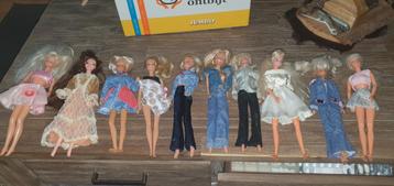10  Barbie Poppen Collectie mattel simba beschikbaar voor biedingen