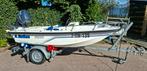 Consoleboot visboot A. Hellas, Watersport en Boten, Ophalen, Zo goed als nieuw, 3 tot 6 meter, Buitenboordmotor