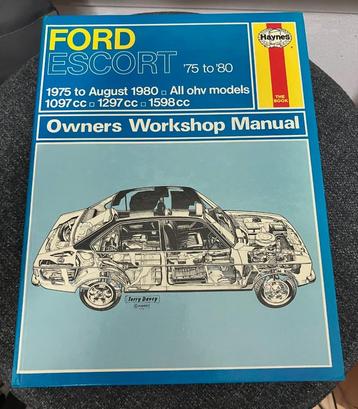 Haynes 280 Owners Workshop Manual Ford Escort 1975-1980 beschikbaar voor biedingen