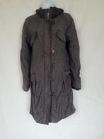 Stoere lange zwarte dameswinterjas mt L merk MNG, ., Zwart, Maat 42/44 (L), Ophalen of Verzenden