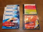 Recordable DVD's & CD - 4x Philips, 1x Kruidvat & 1x Emtec, Computers en Software, Beschrijfbare discs, Philips, Gebruikt, Ophalen of Verzenden