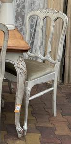 Queen-Ann, tafel, uitschuifbaar tot 2,50, met 6 stoelen,, Antiek en Kunst, Ophalen