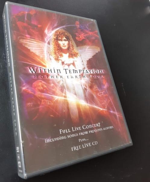 WITHIN TEMPTATION - Mother Earth Tour ( 2DVD + CD ), Cd's en Dvd's, Cd's | Hardrock en Metal, Zo goed als nieuw, Boxset, Ophalen of Verzenden