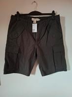Korte broek H&M LOGG. Maat 34. Taillemaat: 90 cm. Antraciet., Kleding | Heren, Ophalen of Verzenden, Nieuw, Zwart, H & M