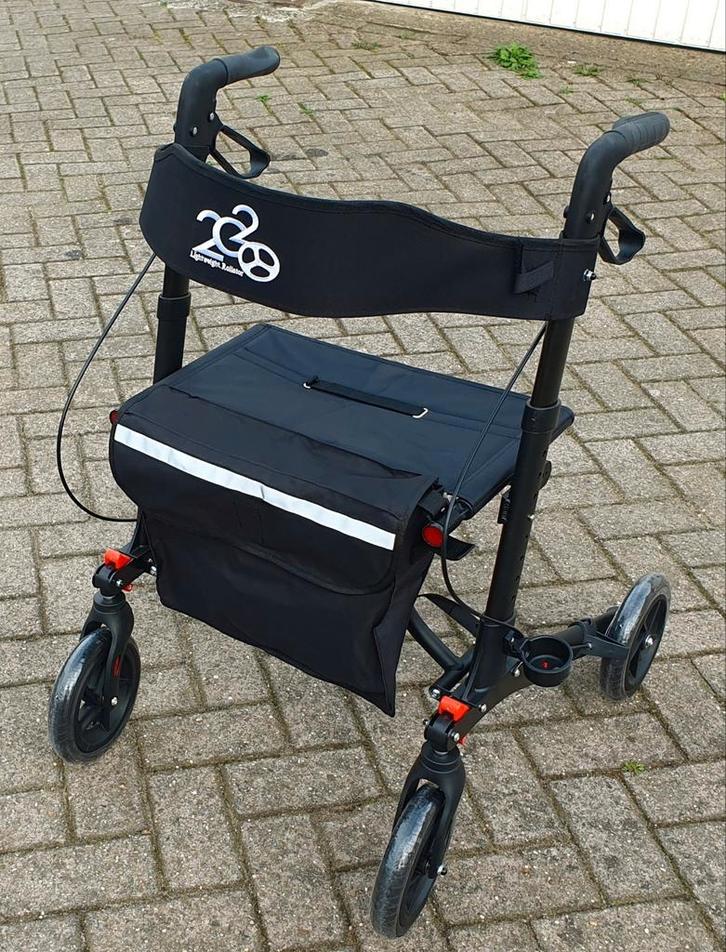 Lichtgewicht Rollator dubbel inklapbaar (NIEUW), Diversen, Rollators, Nieuw, Lichtgewicht, Ophalen of Verzenden
