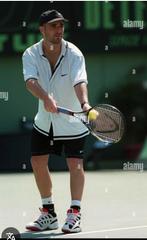 NIKE ANDRE AGASSI 1996/Tennis/Vintage/Size XL, Kleding | Heren, Wit, Nike, Maat 56/58 (XL), Ophalen of Verzenden