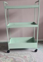 TROLLEY IKEA LICHT BLAUW/MINT GROEN, Ophalen of Verzenden
