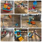 LEGO DUPLO Goederentrein + Treinbrug Set (10875 + 10872), Ophalen of Verzenden, Zo goed als nieuw