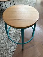 HEMA/ Aqua kleur krukje, Minder dan 45 cm, Minder dan 55 cm, Rond, Ophalen of Verzenden