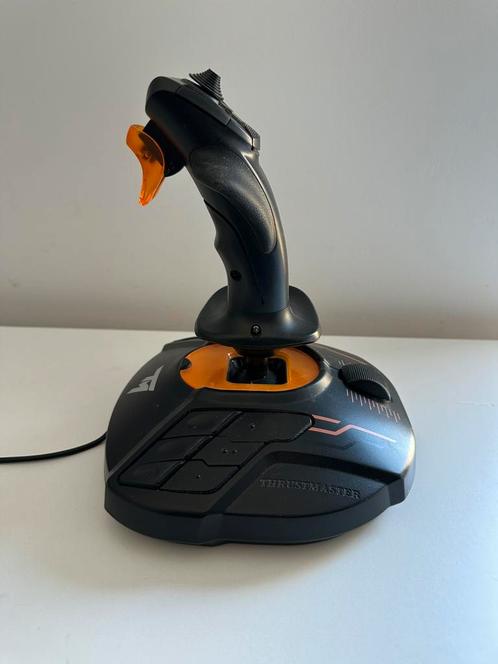 Thrustmaster T1600m voor Flightsimulator, Computers en Software, Joysticks, Zo goed als nieuw, Ophalen of Verzenden