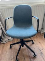 Ikea langfjall bureaustoel, Huis en Inrichting, Bureaustoelen, Ophalen, Gebruikt, Blauw, Bureaustoel
