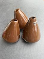 DutZ vaasje tuimelvaasje bruin 12 x 10 cm - nieuw, Huis en Inrichting, Woonaccessoires | Vazen, Ophalen of Verzenden, Nieuw, Glas