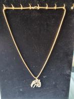 Goudkleurige ketting met paardenhoofd, Nieuw, Goud, Overige materialen, Ophalen of Verzenden