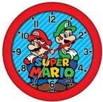 Super Mario Wandklok, Kinderen en Baby's, Kinderkamer | Inrichting en Decoratie, Ophalen of Verzenden, Nieuw, Klok