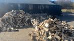 Vers gekloofd haardhout eik/beuk/es, 3 tot 6 m³, Ophalen of Verzenden, Eikenhout, Blokken