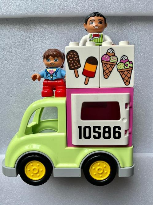 Lego DUPLO  10586  -   IJswagen, Kinderen en Baby's, Speelgoed | Duplo en Lego, Gebruikt, Duplo, Ophalen of Verzenden