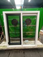 Kunststof Vast draaikiep kozijn  b144,2 x h161 -1771-, Doe-het-zelf en Verbouw, Kozijnen en Schuifpuien, Kunststof, Gebruikt, Raamkozijn