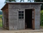Houten tuinschuur met openslaande deuren, Tuin en Terras, Ophalen of Verzenden, Gebruikt, Hout, Overige typen