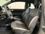 Fiat 500 1.0 Hybrid Sport AIRCO-LEDER-NAVI by CARPLAY-CRUISE, Auto's, 12 maanden, Gebruikt, 4 stoelen, Leder en Stof