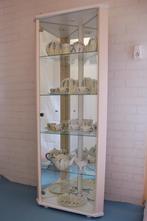Vitrinekast voor in een hoek, Huis en Inrichting, Kasten | Vitrinekasten, Ophalen, Minder dan 50 cm, Glas, Modern