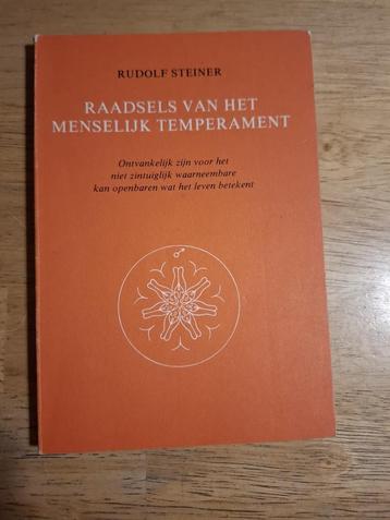Rudolf Steiner - Raadsels Menselijk Temperament beschikbaar voor biedingen