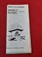 oude plattegrond Ermelo Putten en omgeving, 1971?, Gelezen, VVV, Ophalen of Verzenden, Landkaart