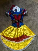 Sneeuwwitje dames incl harnas en haarband, Ophalen of Verzenden, Zo goed als nieuw, Maat 34 (XS) of kleiner, Carnaval