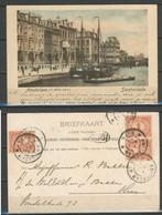 Amsterdam 1901 Paviljoen Vondelpark Ansichtkaart 965 jdu, Ophalen of Verzenden, Voor 1920, Gelopen, Noord-Holland