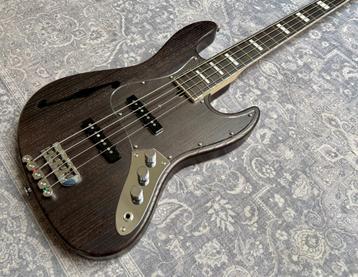 Bacchus Woodline Ash4 Hollow Jazz Bass Japan beschikbaar voor biedingen