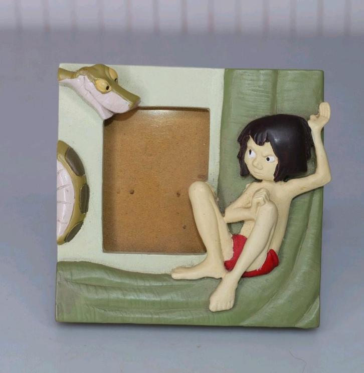 Jungle Book Mowgli Kaa Demons & Merveilles fotolijstje, Verzamelen, Disney, Zo goed als nieuw, Overige typen, Leeuwenkoning of Jungle Boek