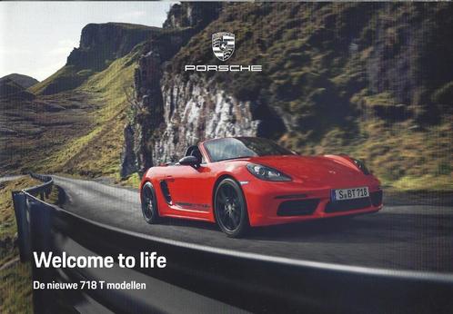 Brochure Porsche 718 T modellen, Boeken, Auto's | Folders en Tijdschriften, Gelezen, Porsche, Ophalen of Verzenden