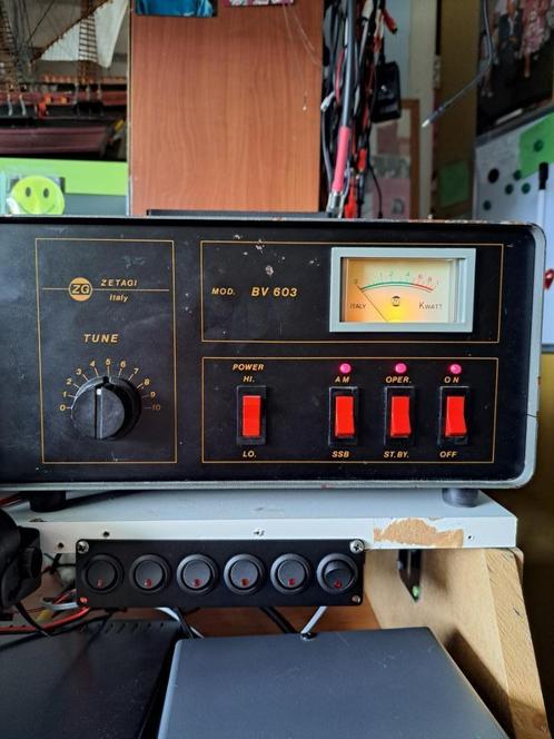 CB ZETAGI  BV 603   LINEAIRE, Telecommunicatie, Zenders en Ontvangers, Gebruikt, Zender, Ophalen