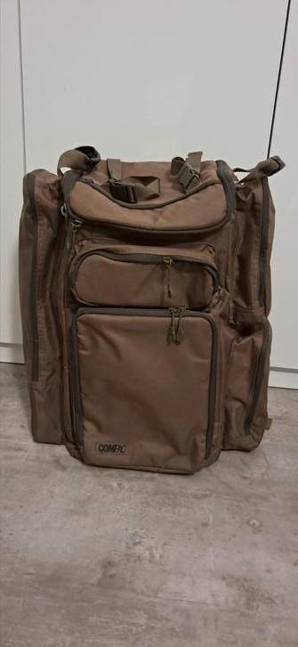 Korda compac backpack 60ltr zgan, Watersport en Boten, Hengelsport | Karpervissen, Zo goed als nieuw, Overige typen, Ophalen of Verzenden